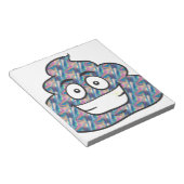 Bloc-note hologram poop emoji (Incliné)