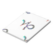 Bloc-note hologramme Capricorne (Tourné)