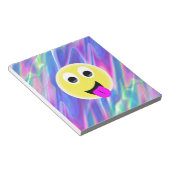 Bloc-note hologramme émoji (Incliné)