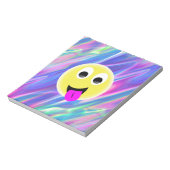 Bloc-note hologramme émoji (Tourné)