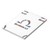Bloc-note hologramme Libra (Tourné)