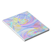 Bloc-note hologramme pastel (Incliné)