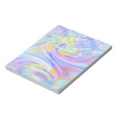 Bloc-note hologramme pastel (Tourné)