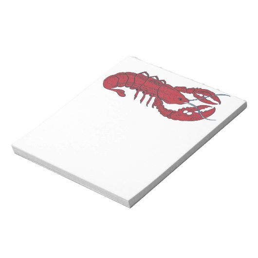 Bloc-note Homard vintage (Tourné)