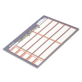 Bloc-note HOMESCHOOL PLANIFICATION MENSUELLE 2 pavé de colon (Incliné)