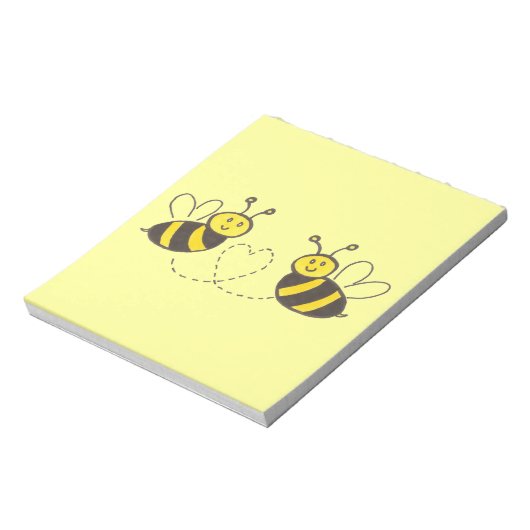 Bloc-note Honey Bees with Heart (Tourné)