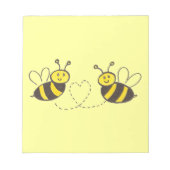 Bloc-note Honey Bees with Heart (Devant)