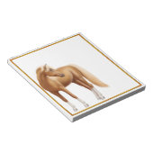 Bloc-note Honey Sorrel Riding Horse (Incliné)