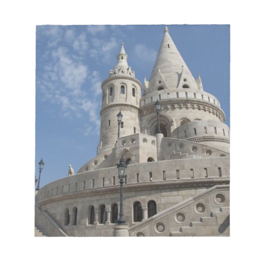 Bloc-note Hongrie, ville capitale Budapest. Buda, Château 2 (Devant)