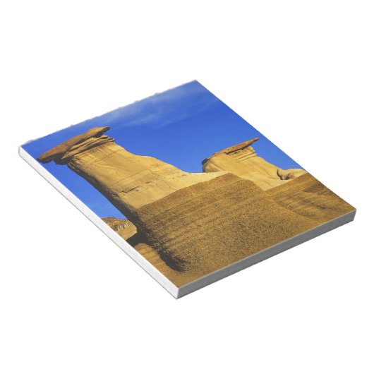 Bloc-note Hoodoos à Drumheller Alberta, Canada 2 (Incliné)