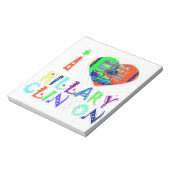 Bloc-note Hope Vote Blue Lovely Reflection Extraordinaire Hi (Tourné)