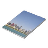 Bloc-note Horizon de Chicago, Illinois, États-Unis. (Tourné)