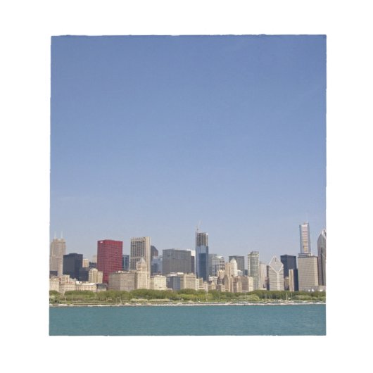 Bloc-note Horizon de Chicago, Illinois, États-Unis. (Devant)