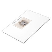 Bloc-note horizontal (nom) (Incliné)