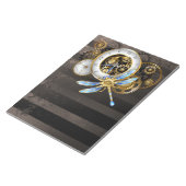 Bloc-note Horloge à vapeur avec libellule mécanique (Incliné)