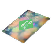 Bloc-note Horloge du Nouvel An (Incliné)