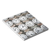 Bloc-note Horloge internationale (Incliné)