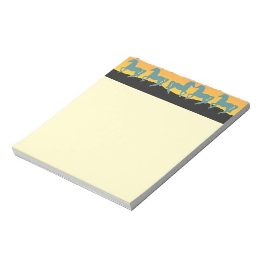 Bloc-note Horses NotePad (Tourné)