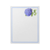 Bloc-note Hortensia Bleu (Tourné)