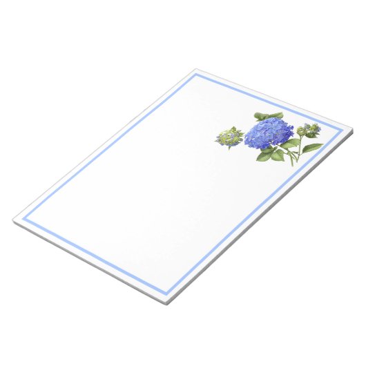 Bloc-note Hortensias bleus (Incliné)