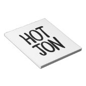 BLOC-NOTE HOT JON (Incliné)