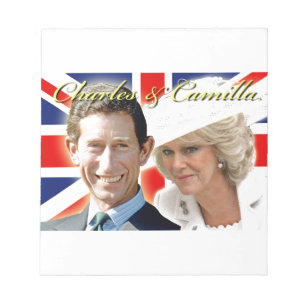 Bloc-note HRH Prince Charles et HRH Duchess of Cornwall