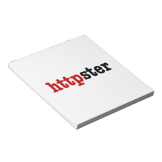 Bloc-note http (Incliné)