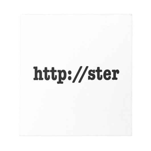 Bloc-note http://ster / code html (Devant)