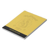 Bloc-note HUFFLEPUFF™ Dedication Patience Loyalty Crest (Tourné)