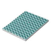 Bloc-note Huile turquoise incorporée (Tourné)