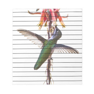 Bloc-note Hummingbird wings