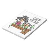 Bloc-note Humoristique, laissez grumeux dormir (Tourné)