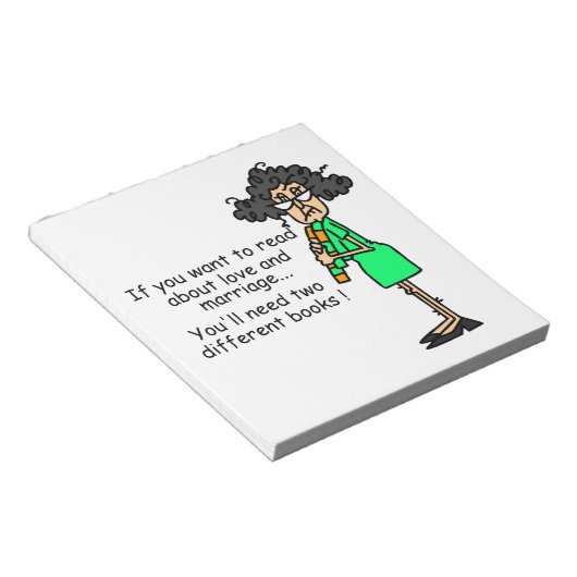 Bloc-note Humour d'amour et de mariage (Incliné)