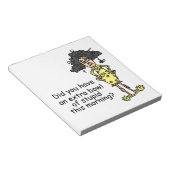 Bloc-note Humour de stupidité (Incliné)