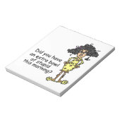 Bloc-note Humour de stupidité (Tourné)