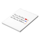 Bloc-note Humour pacifiste mixed martial art (Tourné)