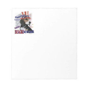 Bloc-note Humour politique beagle