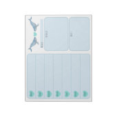 Bloc-note Humpback Whale Heart Weekly Planner (Tourné)
