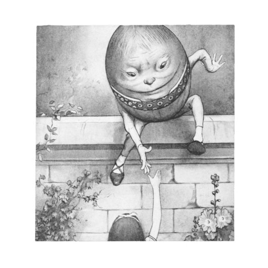 Bloc-note Humpty Dumpty (Devant)