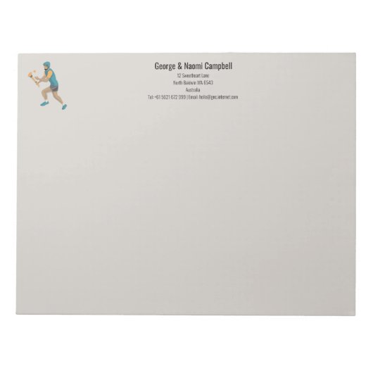 Bloc-note Hurler (Devant)