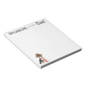 Bloc-note Husky Papa (Incliné)