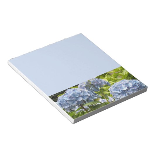 Bloc-note Hydrangeas Bleu Profond (Incliné)