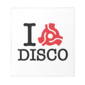 Bloc-note I 45 Adaptateur Disco (Devant)