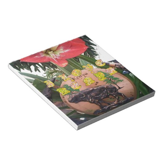 Bloc-note I (Coeur) Kenya Buffalo Patch/Print (Incliné)