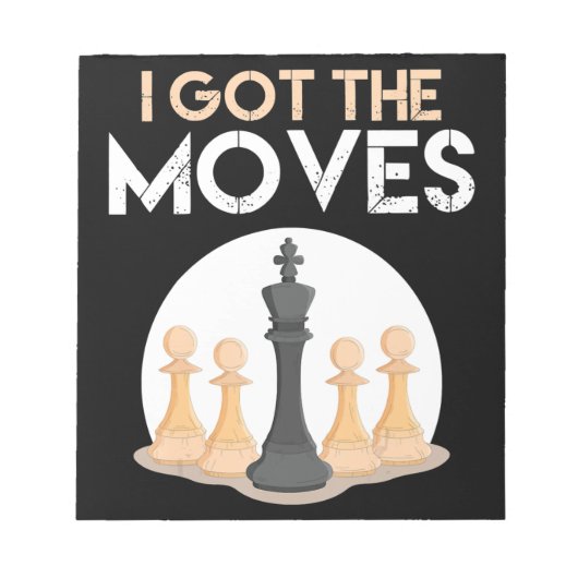 Bloc-note i got mochess player chess lover kiwomen (Devant)