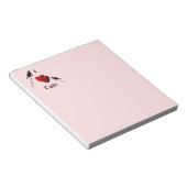 Bloc-note I Heart Cats Pink (Incliné)