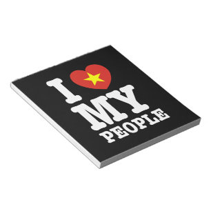 Bloc-note I Heart (Love) My Viet People
