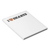 Bloc-note I Heart Sharts (Incliné)