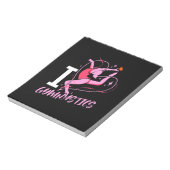 Bloc-note I Love Gymnastique (Tourné)