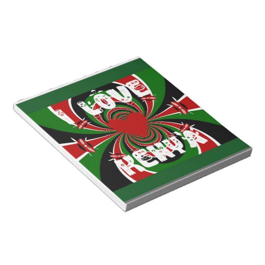 Bloc-note I Love Kenya Hakuna Matata Dons (Incliné)